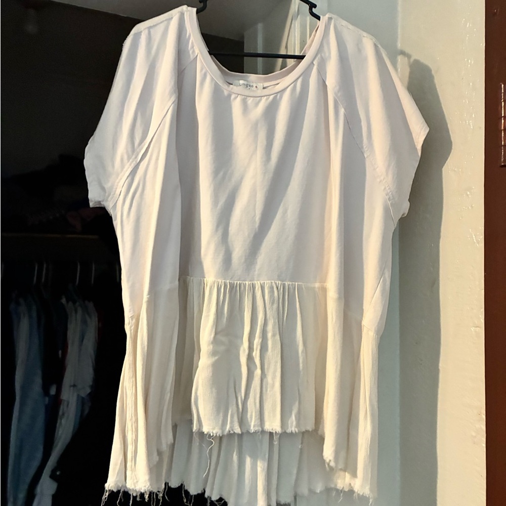 Elegant White Women's Top